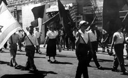 הפגנה בחיפה - שנות השישים
